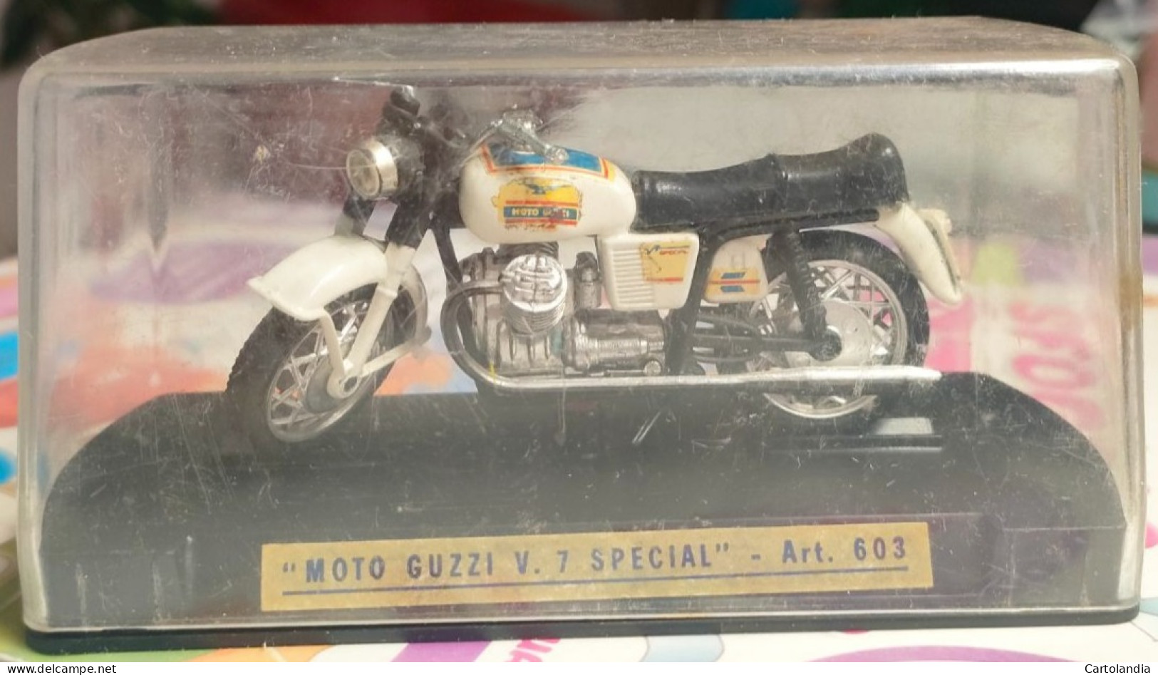 1:25 MERCURY Italy 603 Moto Guzzi V7 Special 1970 Bianco - Otros & Sin Clasificación