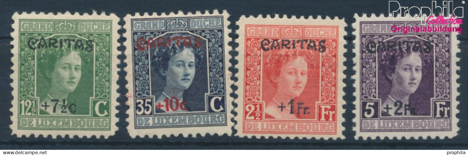 Luxemburg 148-151 (kompl.Ausg.) Postfrisch 1924 Großherzogin Adelheid (10363300 - Nuevos