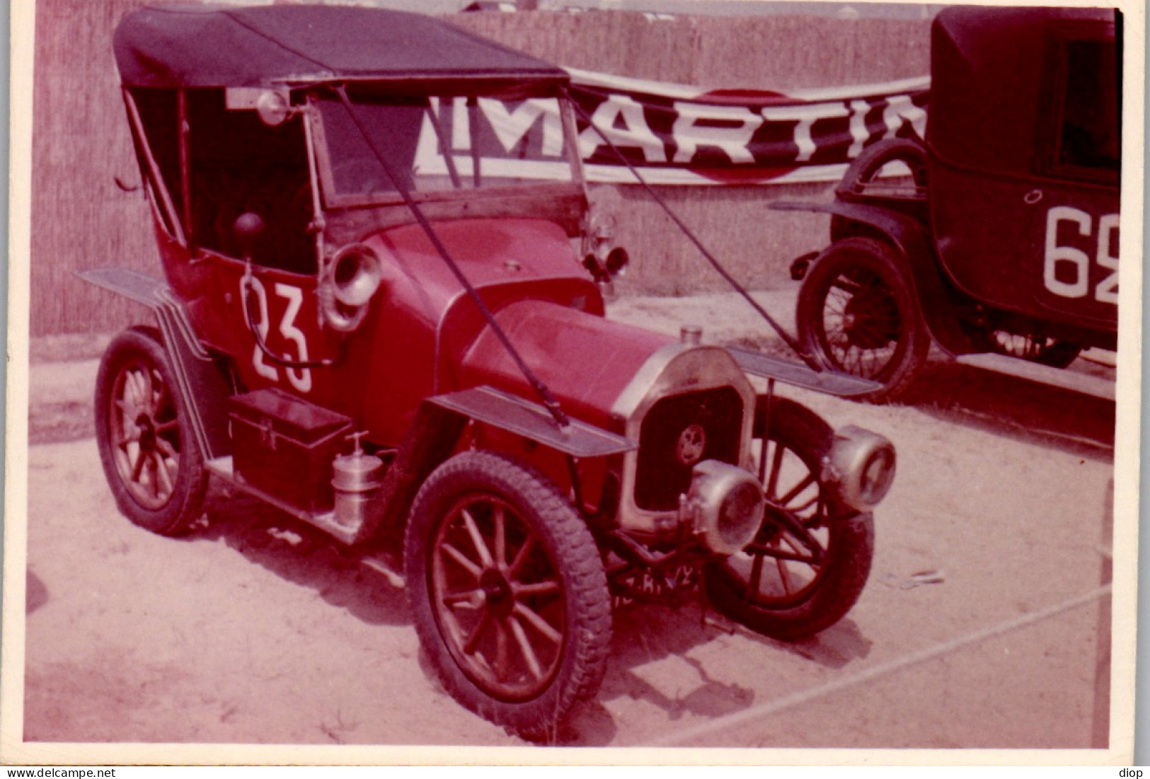 Photographie Photo Vintage Snapshot Amateur Automobile Voiture Tacot  - Cars