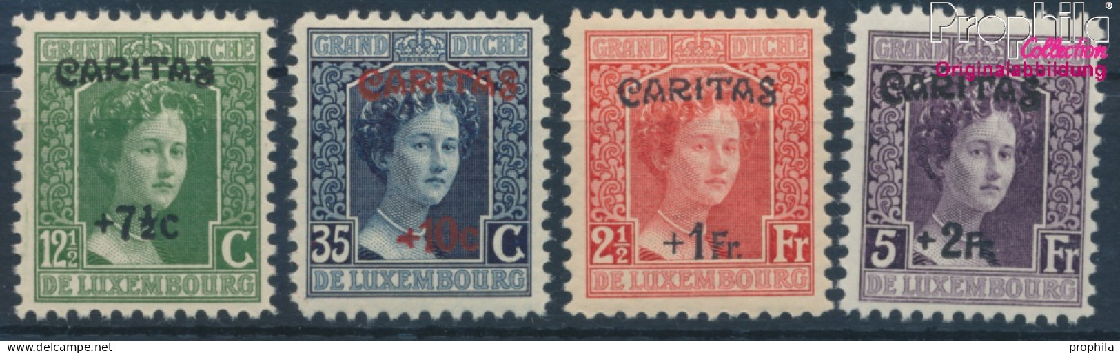 Luxemburg 148-151 (kompl.Ausg.) Postfrisch 1924 Großherzogin Adelheid (10363337 - Nuevos