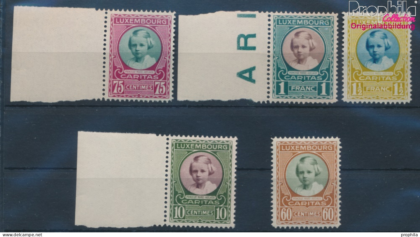 Luxemburg 208-212 (kompl.Ausg.) Postfrisch 1928 Kinderhilfe (10362778 - Nuevos