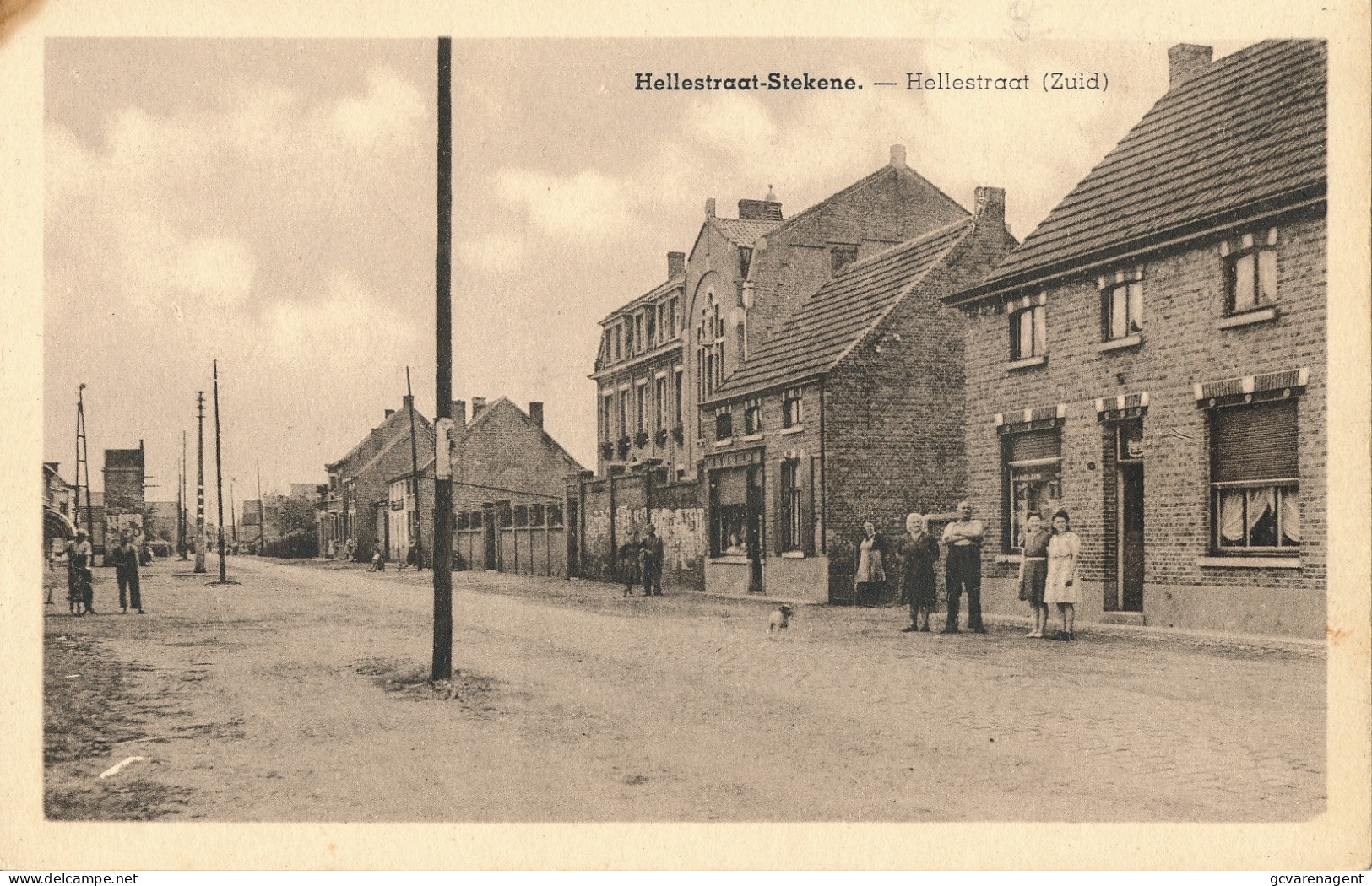 STEKENE   HELLESTRAAT   ZUID           ZIE  SCANS - Stekene