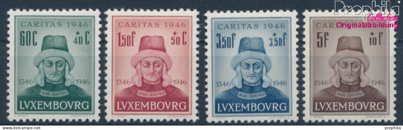 Luxemburg 413-416 (kompl.Ausg.) Postfrisch 1946 Johann Der Blinde (10363371 - Nuevos