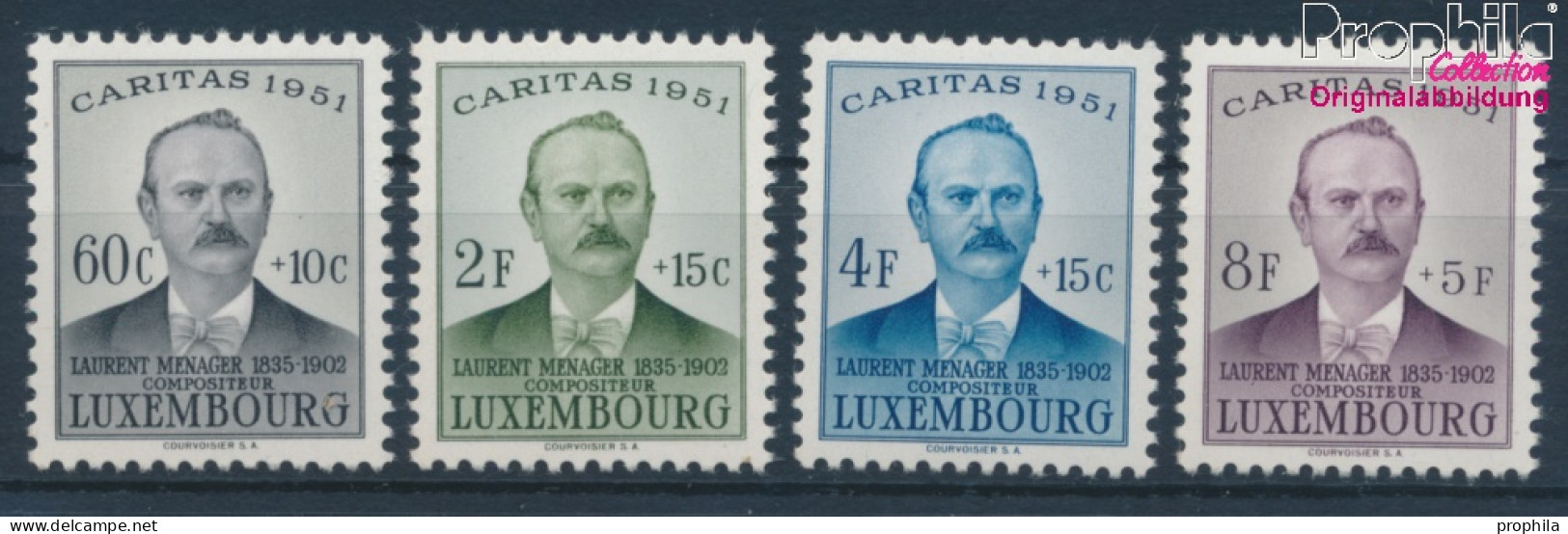 Luxemburg 484-487 (kompl.Ausg.) Postfrisch 1951 Caritas (10363388 - Neufs