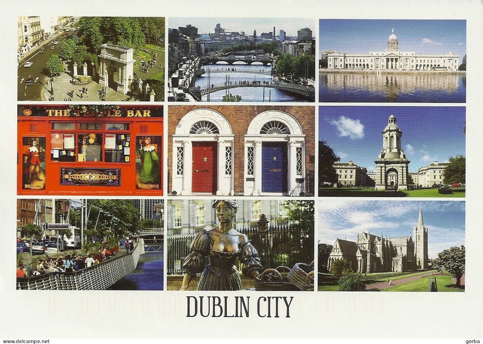 *CPM - IRLANDE - DUBLIN CITY - Multivues - Dublin