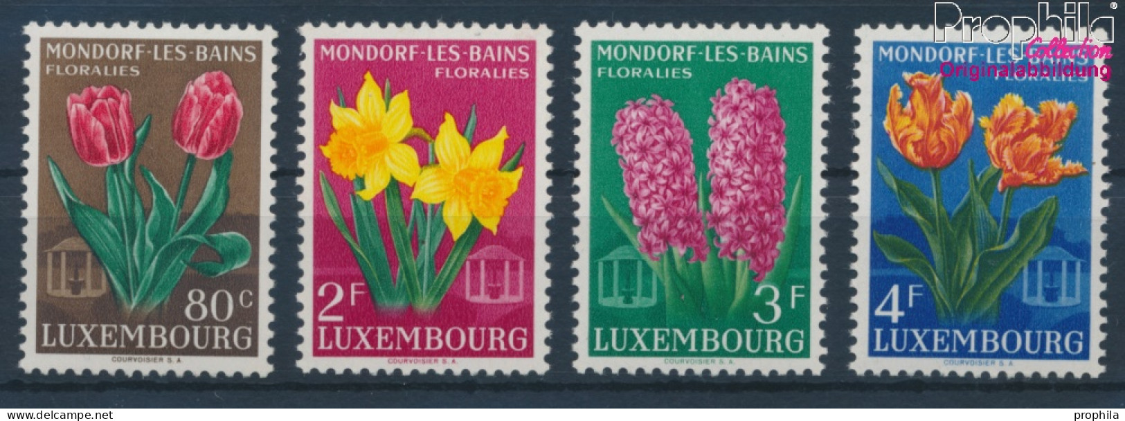 Luxemburg 531-534 (kompl.Ausg.) Postfrisch 1955 Blumenfest (10363244 - Nuevos