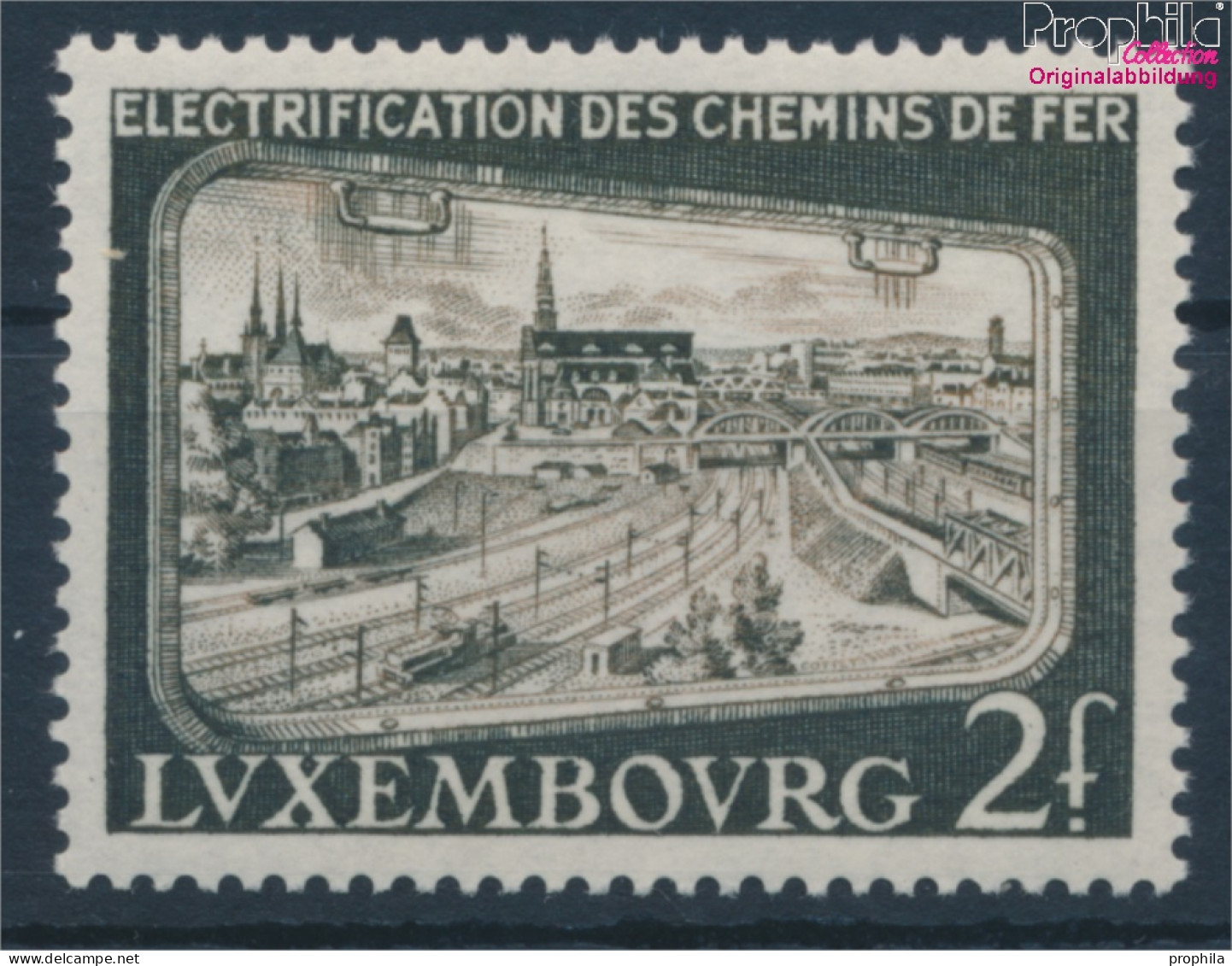 Luxemburg 558 (kompl.Ausg.) Postfrisch 1956 Eisenbahn (10363292 - Neufs