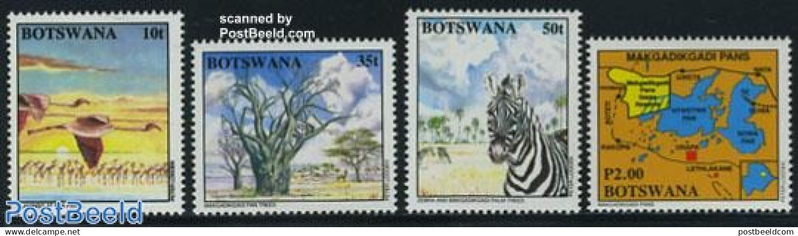 Botswana 1994 Environment Protection 4v, Mint NH, Nature - Various - Animals (others & Mixed) - Birds - Environment - .. - Environment & Climate Protection