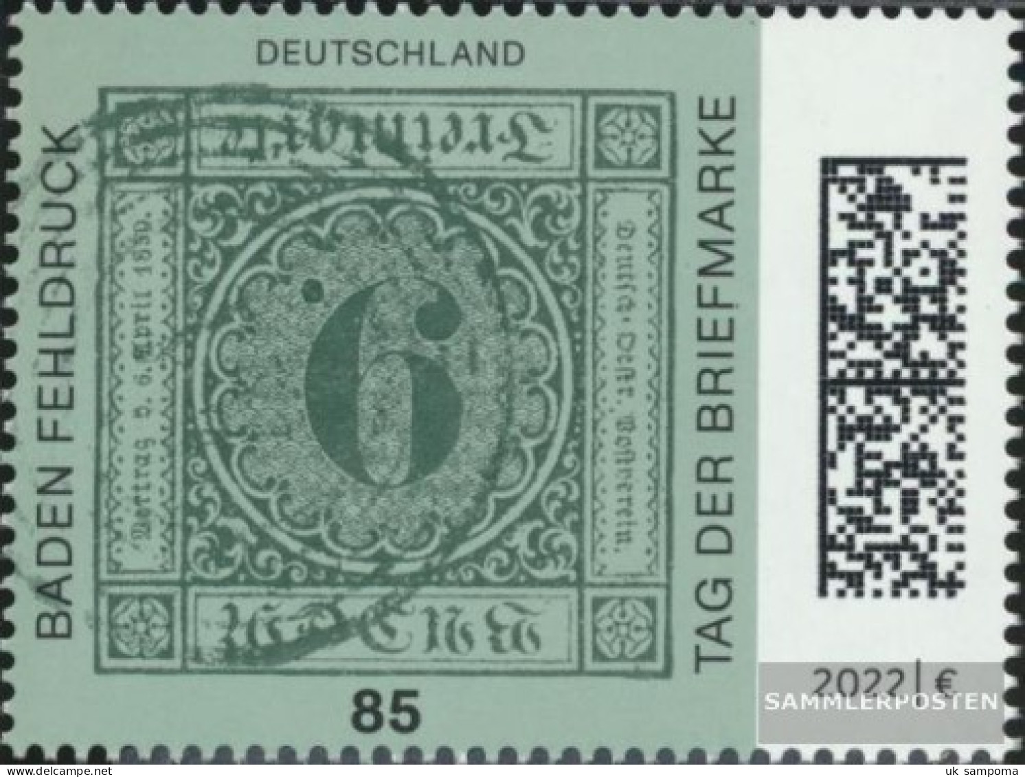 FRD (FR.Germany) 3719 (complete Issue) Unmounted Mint / Never Hinged 2022 Day The Stamp - Ongebruikt