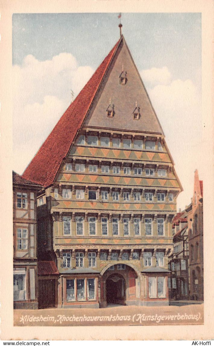 Hildesheim - Knochenhaueramishaus (Kunstgewerbehaus). - Hildesheim