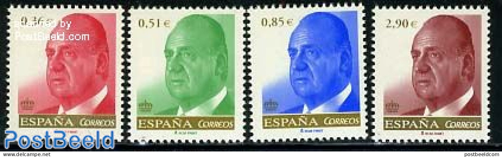 Spain 2012 Definitives 4v, Mint NH - Neufs