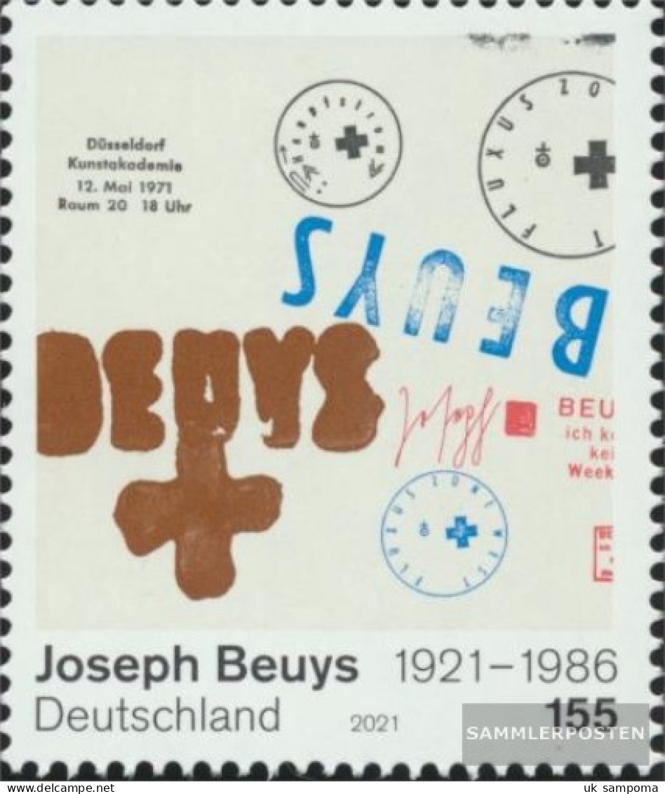 FRD (FR.Germany) 3610 (complete Issue) Unmounted Mint / Never Hinged 2021 Joseph Beuys - Ongebruikt