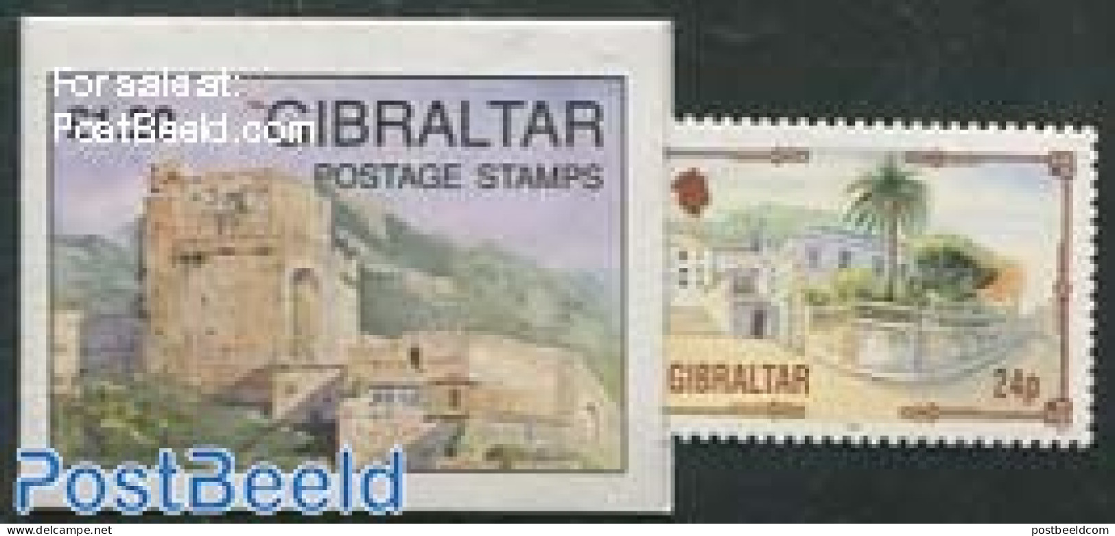 Gibraltar 1993 Definitive Booklet 5x24c, Mint NH - Gibraltar