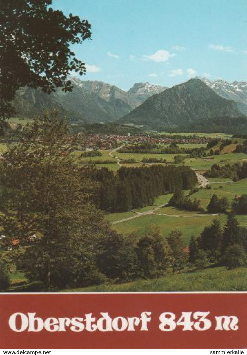 19247 - Oberstdorf Mit Himmelschrofen - Ca. 1985 - Oberstdorf