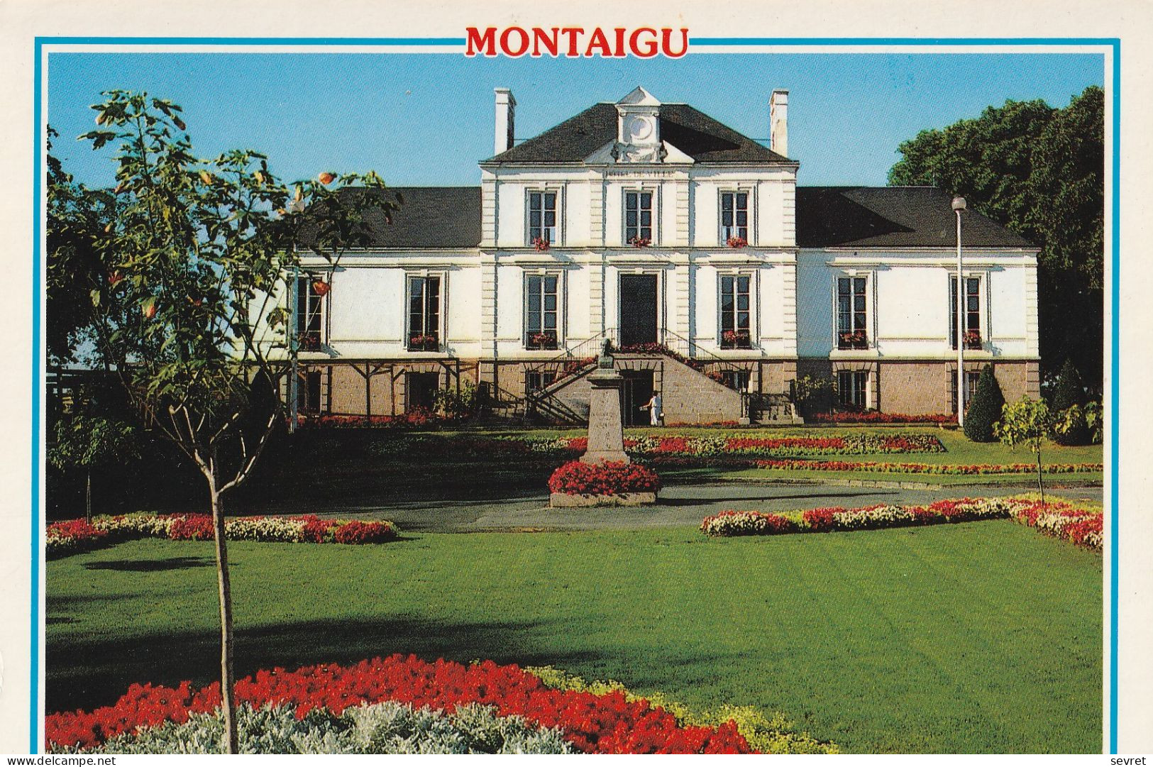 MONTAIGU. - L'Hôtel De Ville . Cliché Pas Courant - Montaigu