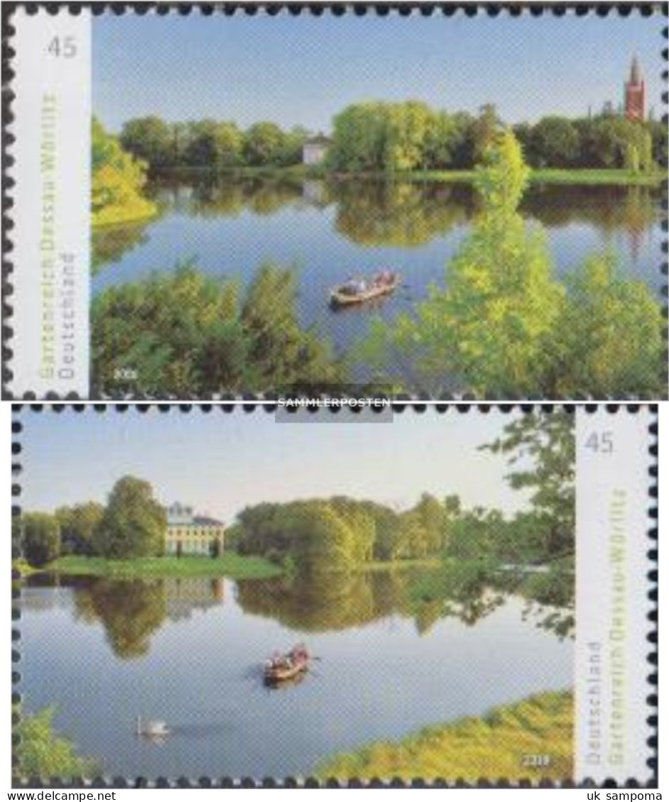 FRD (FR.Germany) 3401-3402 (complete Issue) Unmounted Mint / Never Hinged 2018 Panoramen: Dessau-Wörlitz - Nuevos