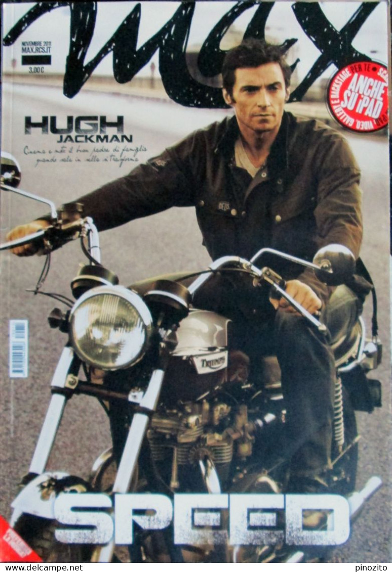 MAX 11 2011 Hugh Jackman Lenny Kravitz Abbey Clancy Aldo Drudi Robert Altman Speciale Moto - Sonstige & Ohne Zuordnung