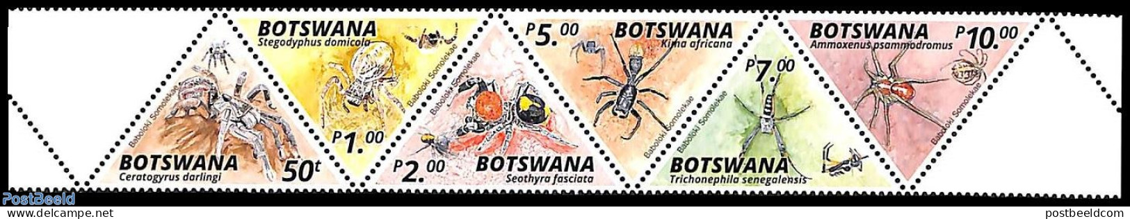 Botswana 2020 Spider 6v, Mint NH, Nature - Animals (others & Mixed) - Botswana (1966-...)