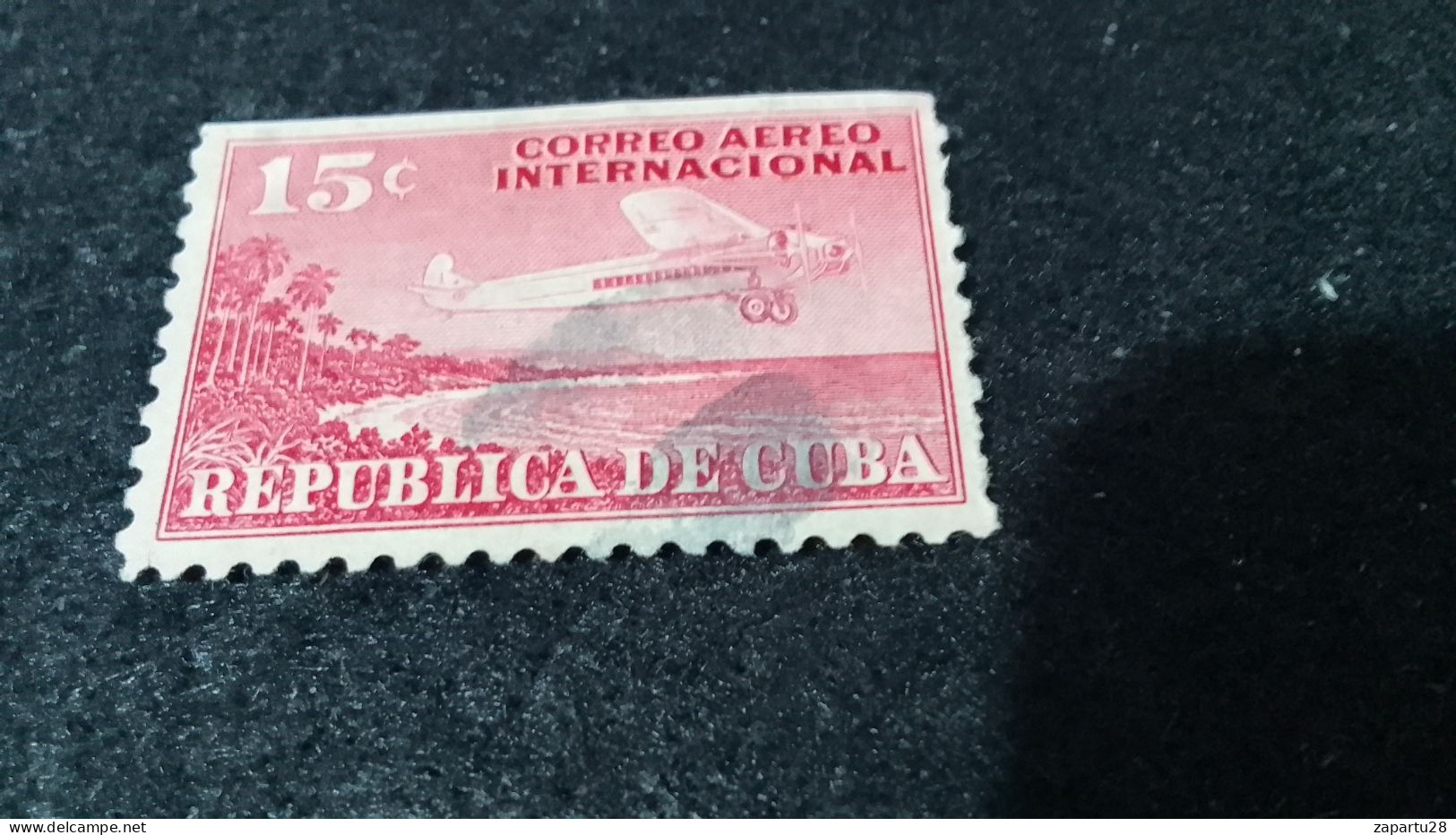 CUBA- 1950--65- 15 C.    DAMGALI - Gebraucht
