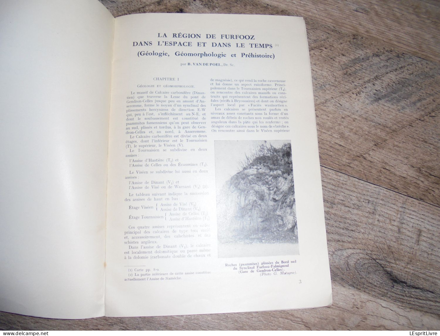 Ardenne Gaume Monographie LA REGION DE FURFOOZ Régionalisme Géologie Grotte Trou Lesse Chaleux Hulsonniaux Archéologie - Belgium