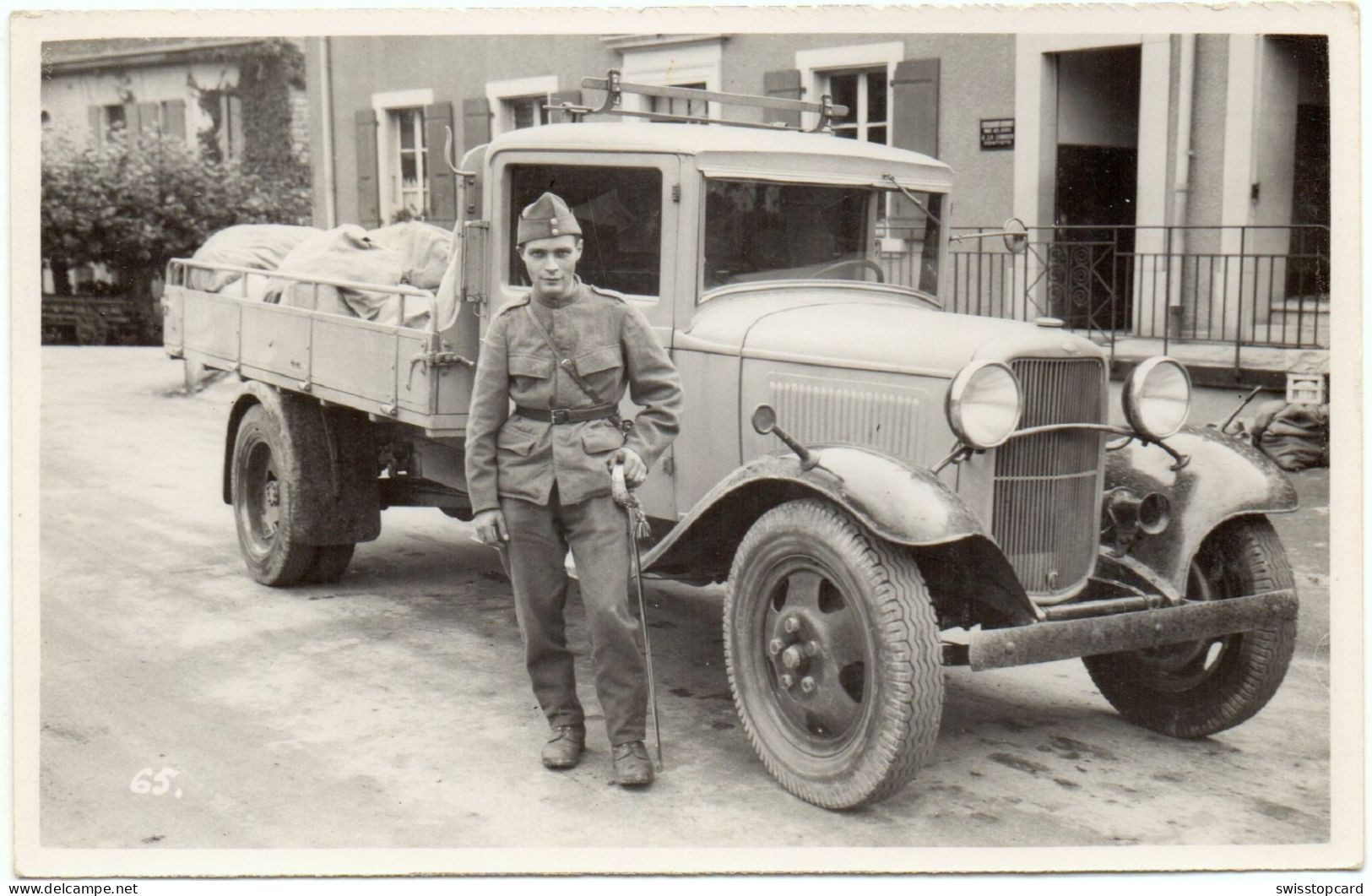MILITAIRE MOBILISATION DE GUERRE En Suisse 1939 Lastwagen Camion - Other & Unclassified