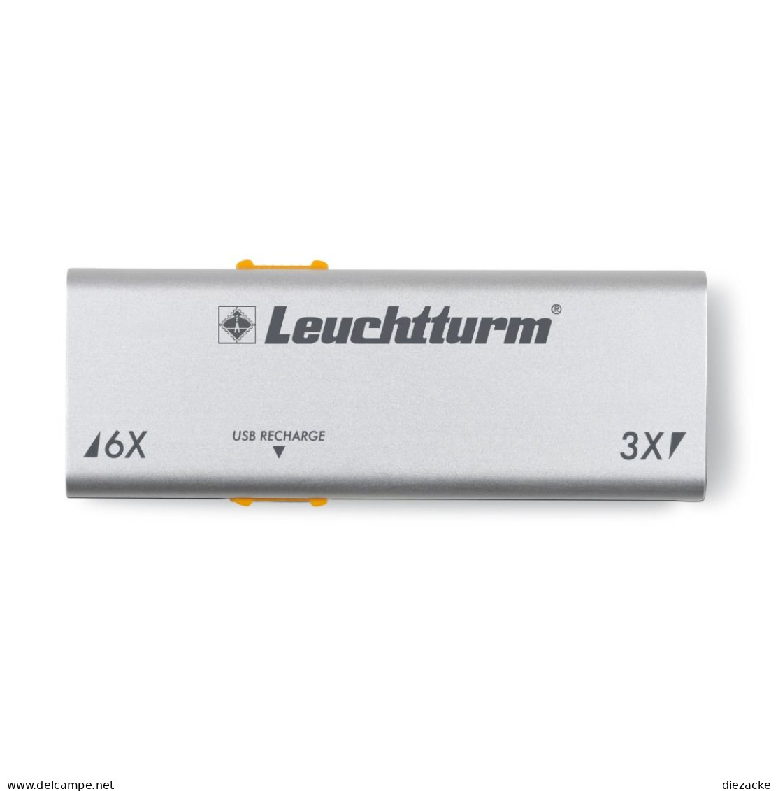 Leuchtturm LED-Aufziehlupe DUPLEX 3-/6-facher Vergrößerung, Aufladbar 360730 Neu ( - Pins, Vergrootglazen En Microscopen