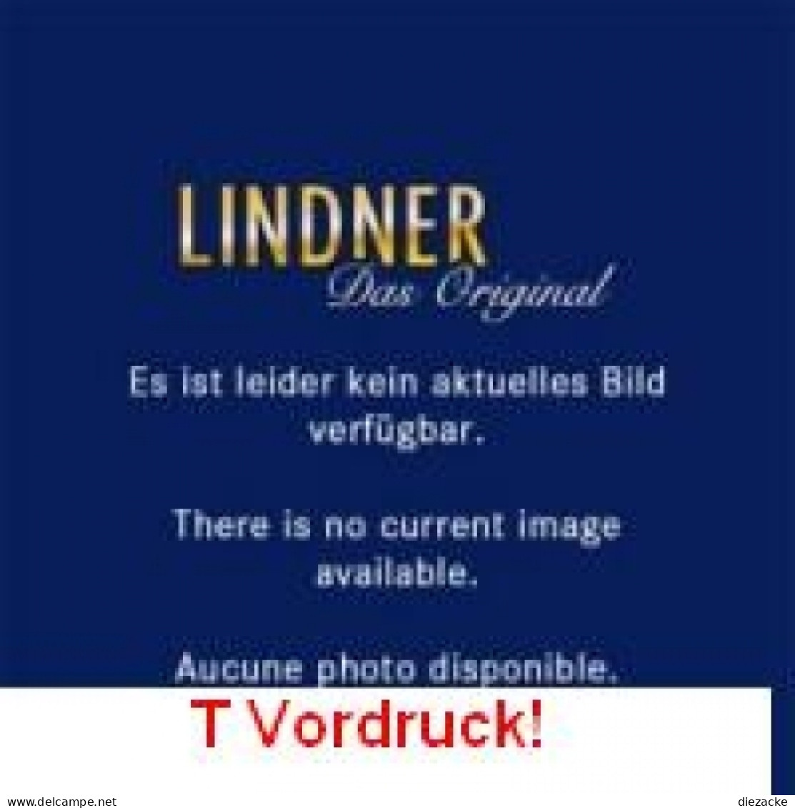 Lindner-T Bund 1990 Vordrucke Neuwertig (Li33 J - Fogli Prestampati