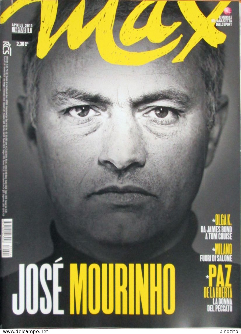 MAX 4 2013 José Mourinho Olga Kurlyenko Paz De La Huerta Primo Reggiani Asaf Avidan Linder Sterling - Other & Unclassified