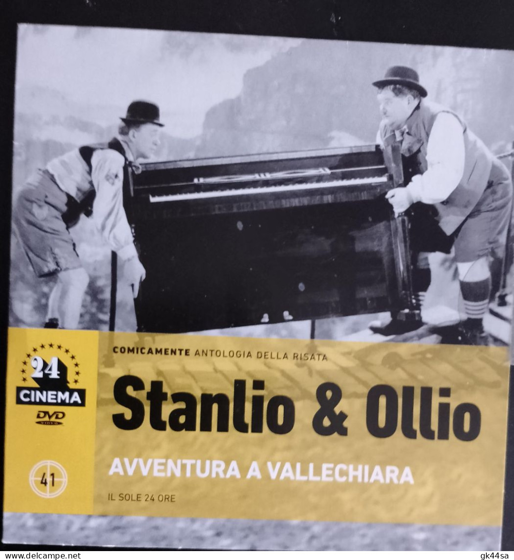 STANLIO & OLLIO "AVVENTURA A VALLECHIARA" - DVD VIDEO - Kinderen & Familie