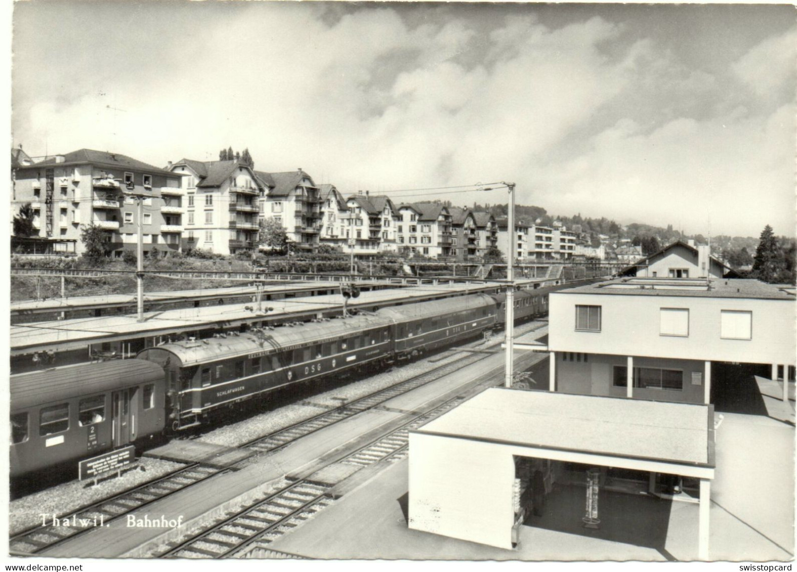 THALWIL Bahnhof Mit Bahn - Thalwil