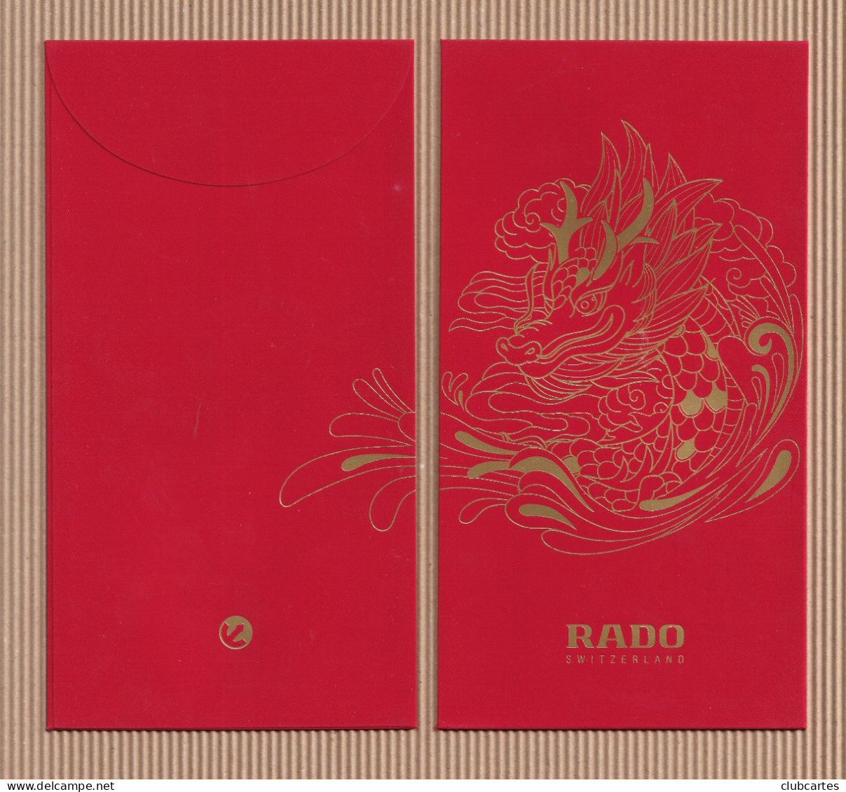 CC Chinese Lunar New Year ‘ RADO CNY 2024'  Pockets RED ENVELOPES - Modern (from 1961)