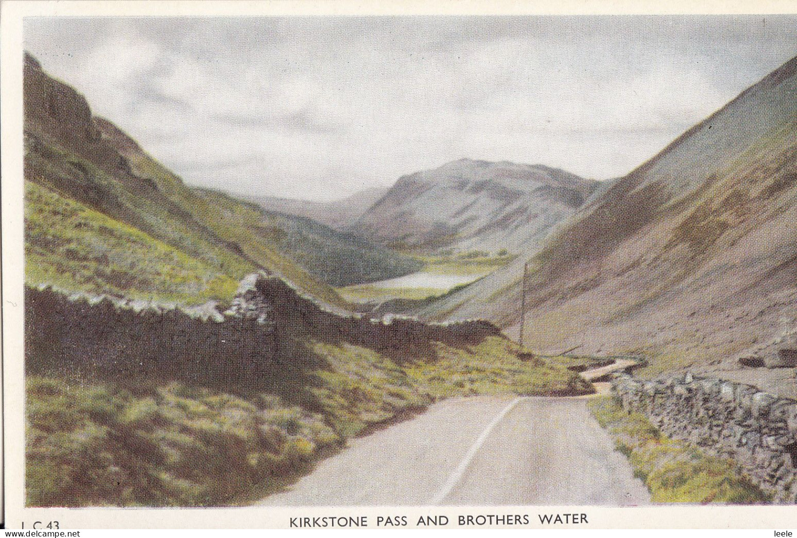 CN03. Vintage Postcard. Kirkstone Pass And Brothers Water. Cumbria - Autres & Non Classés