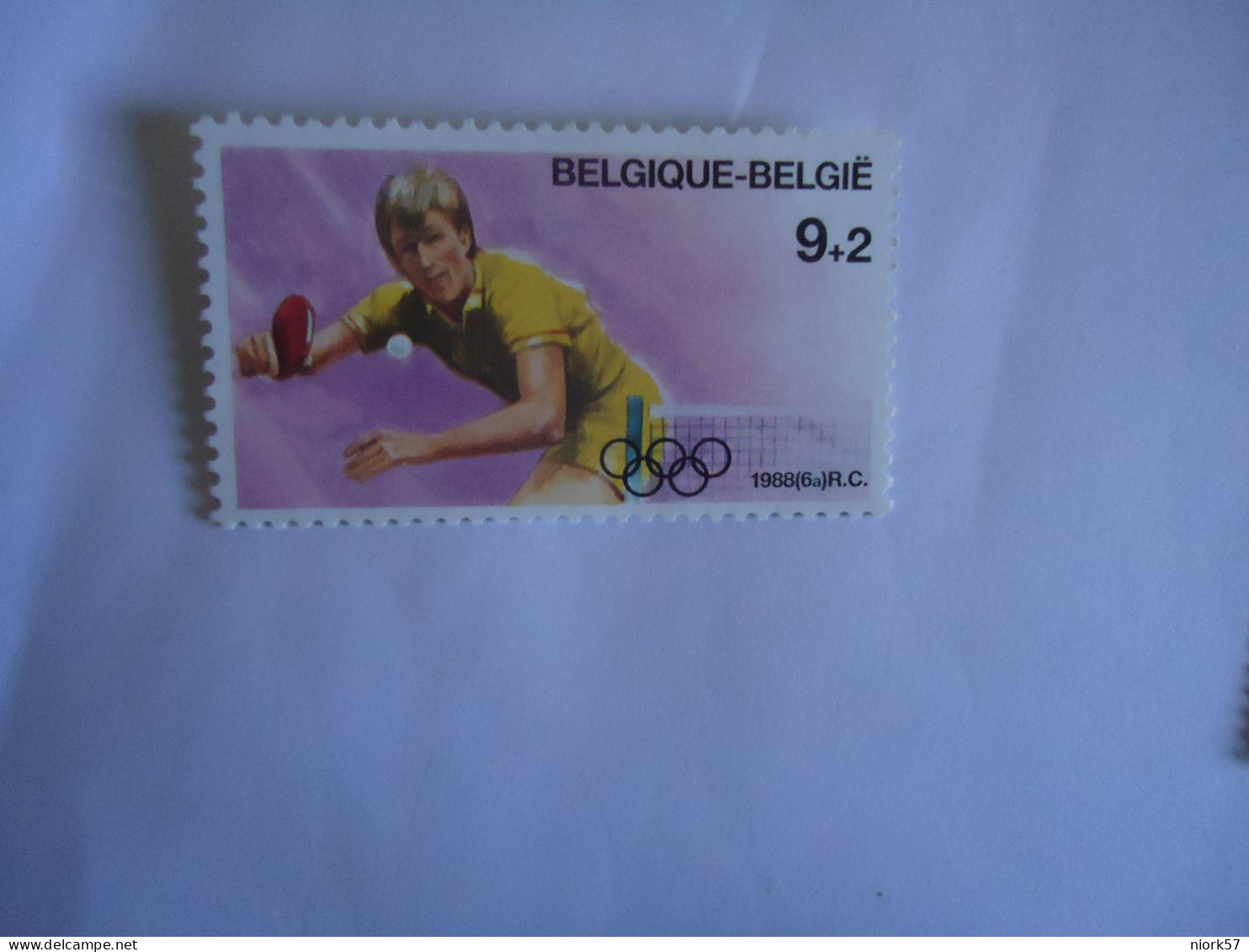 BELGIUM  MNH    STAMPS  SPORTS OLYMPIC GAMES 1988 - Other & Unclassified