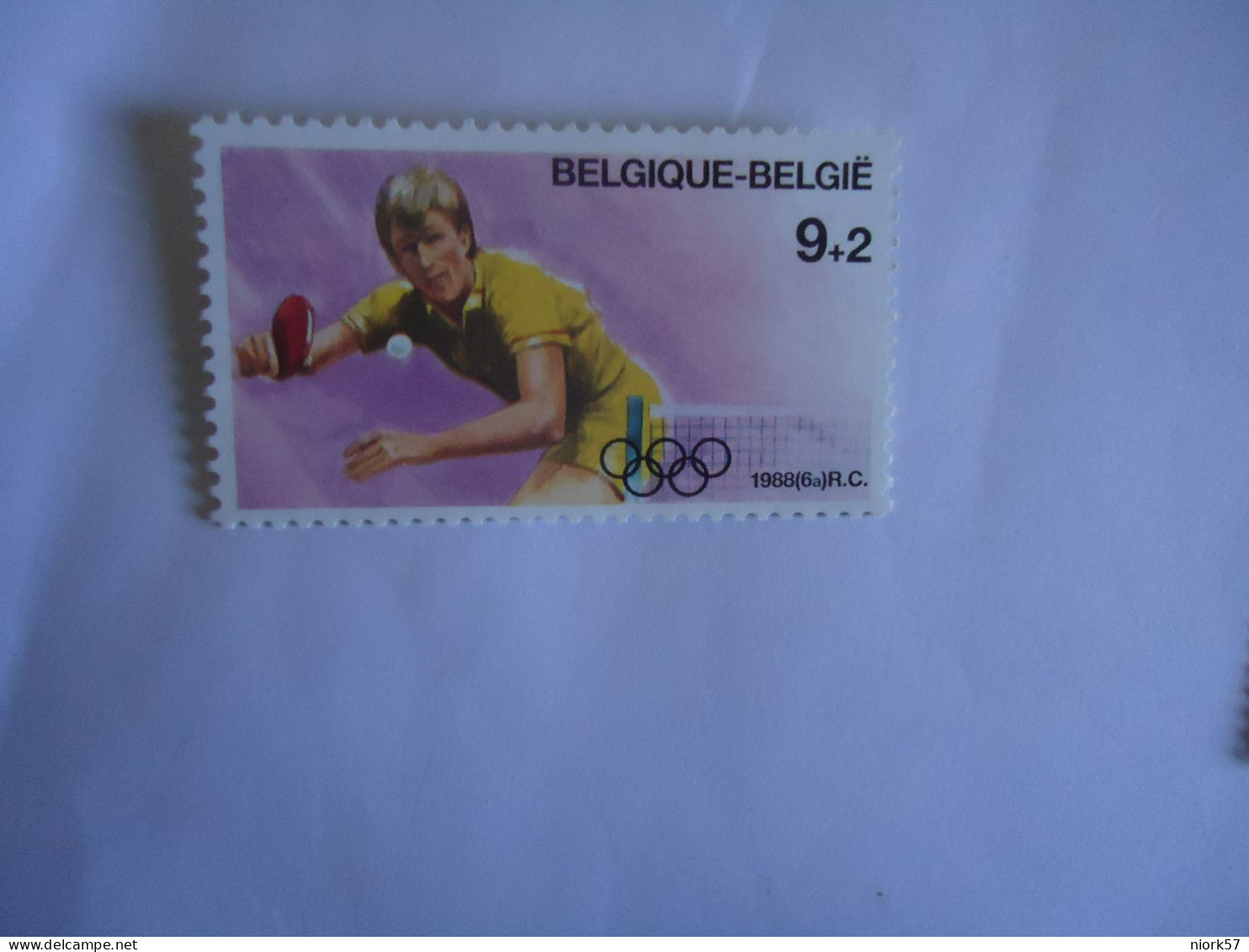 BELGIUM  MNH    STAMPS  SPORTS OLYMPIC GAMES 1988 - Otros & Sin Clasificación