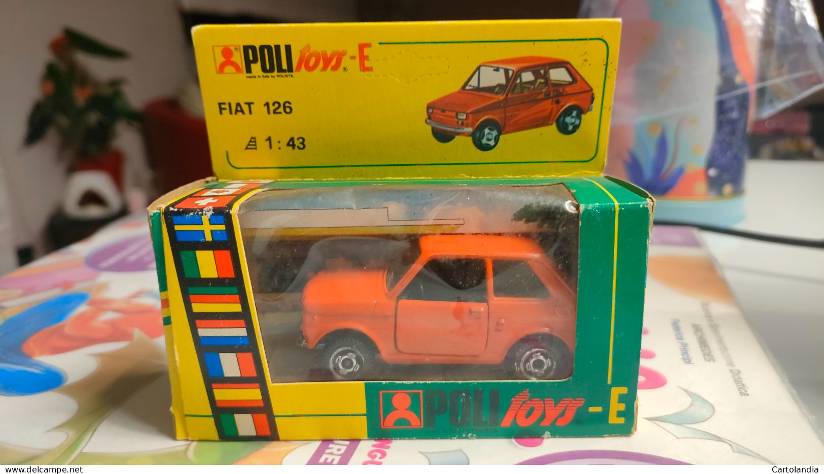 Fiat 126 1/43 PoliToys - Autres & Non Classés