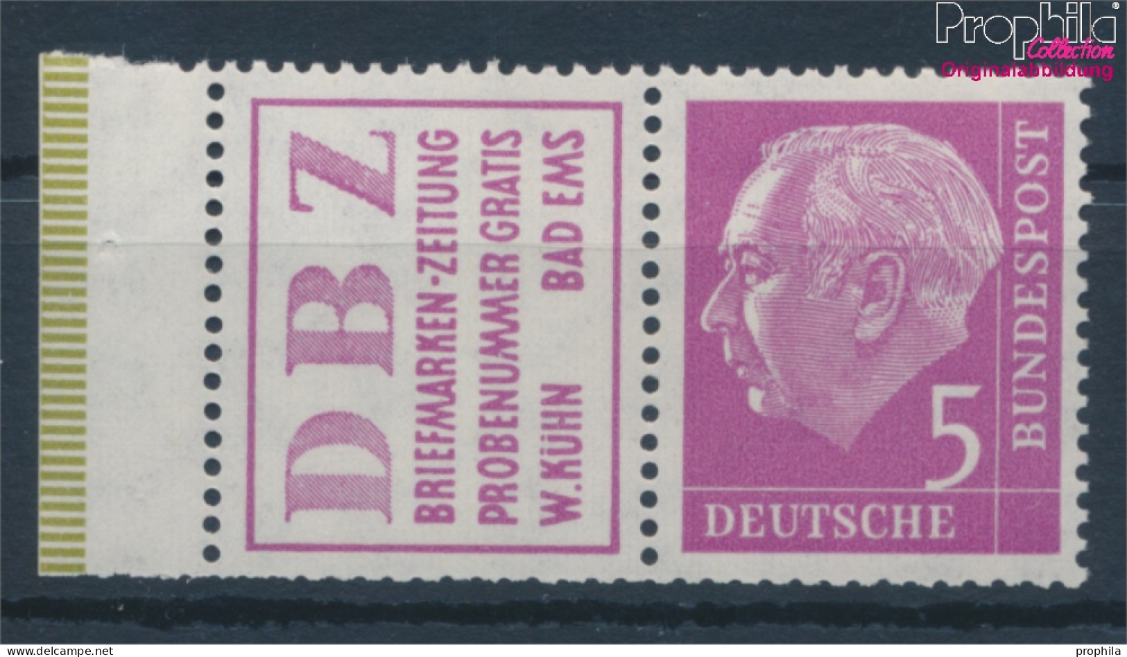 BRD W6 Postfrisch 1955 Heuss (10343511 - Nuovi