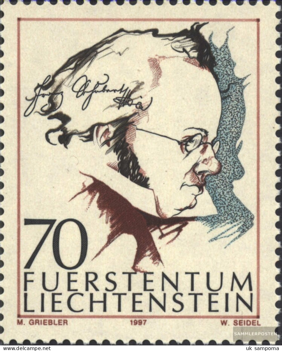 Liechtenstein 1147 (complete Issue) Unmounted Mint / Never Hinged 1997 Franz Schubert - Nuovi