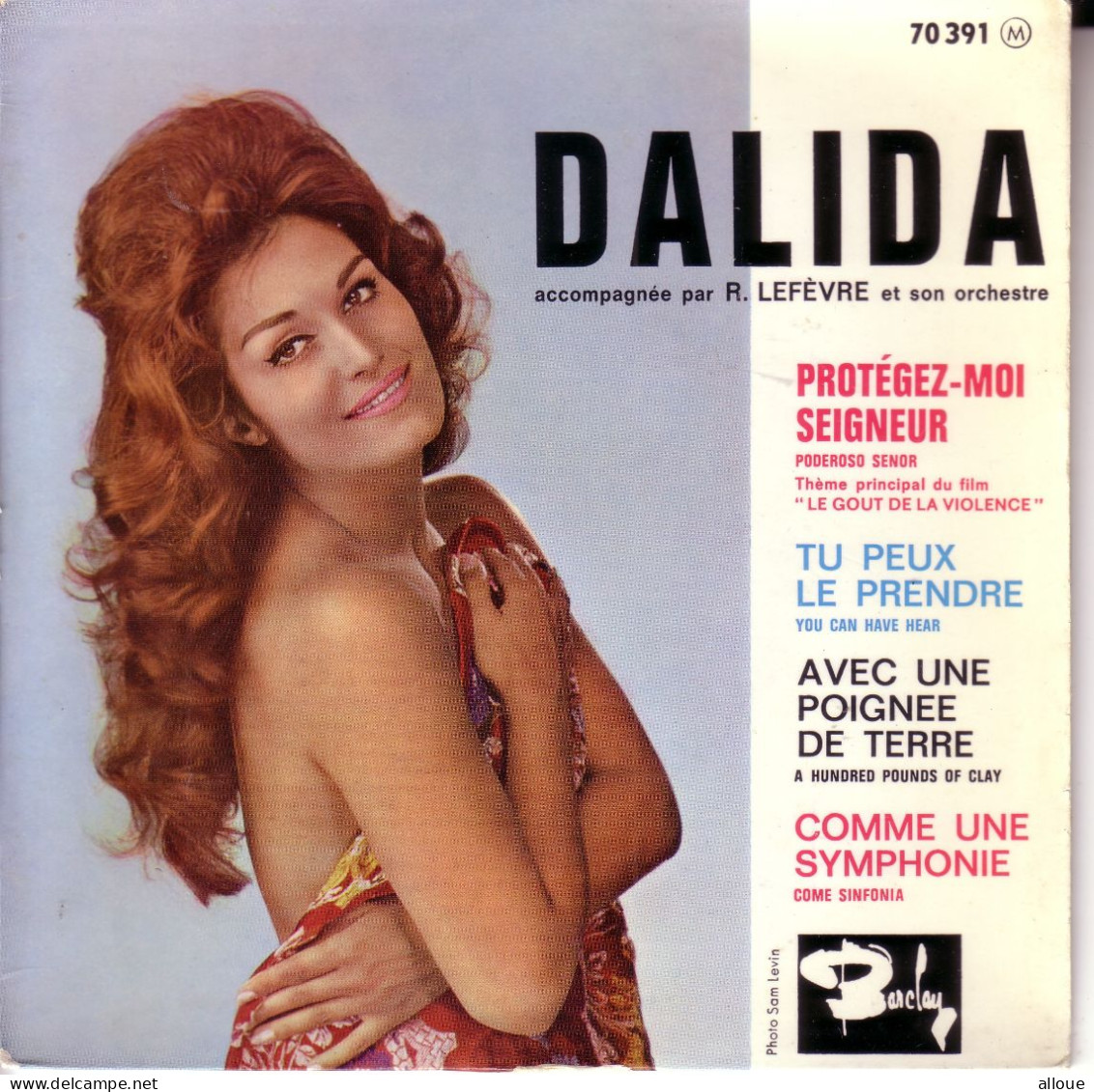 DALIDA - FR EP - PROTEGEZ-MOI SEIGNEUR + 3 - Other - French Music