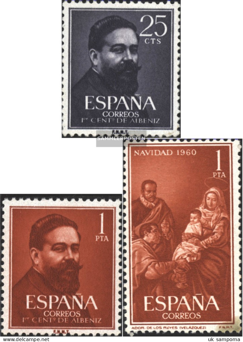 Spain 1215-1216,1220 (complete Issue) Unmounted Mint / Never Hinged 1960 Special Stamps - Neufs