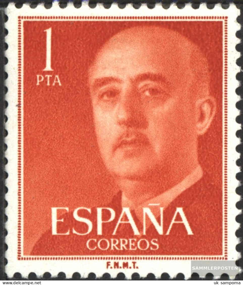 Spain 1050b Unmounted Mint / Never Hinged 1955 Francisco Franco - Neufs