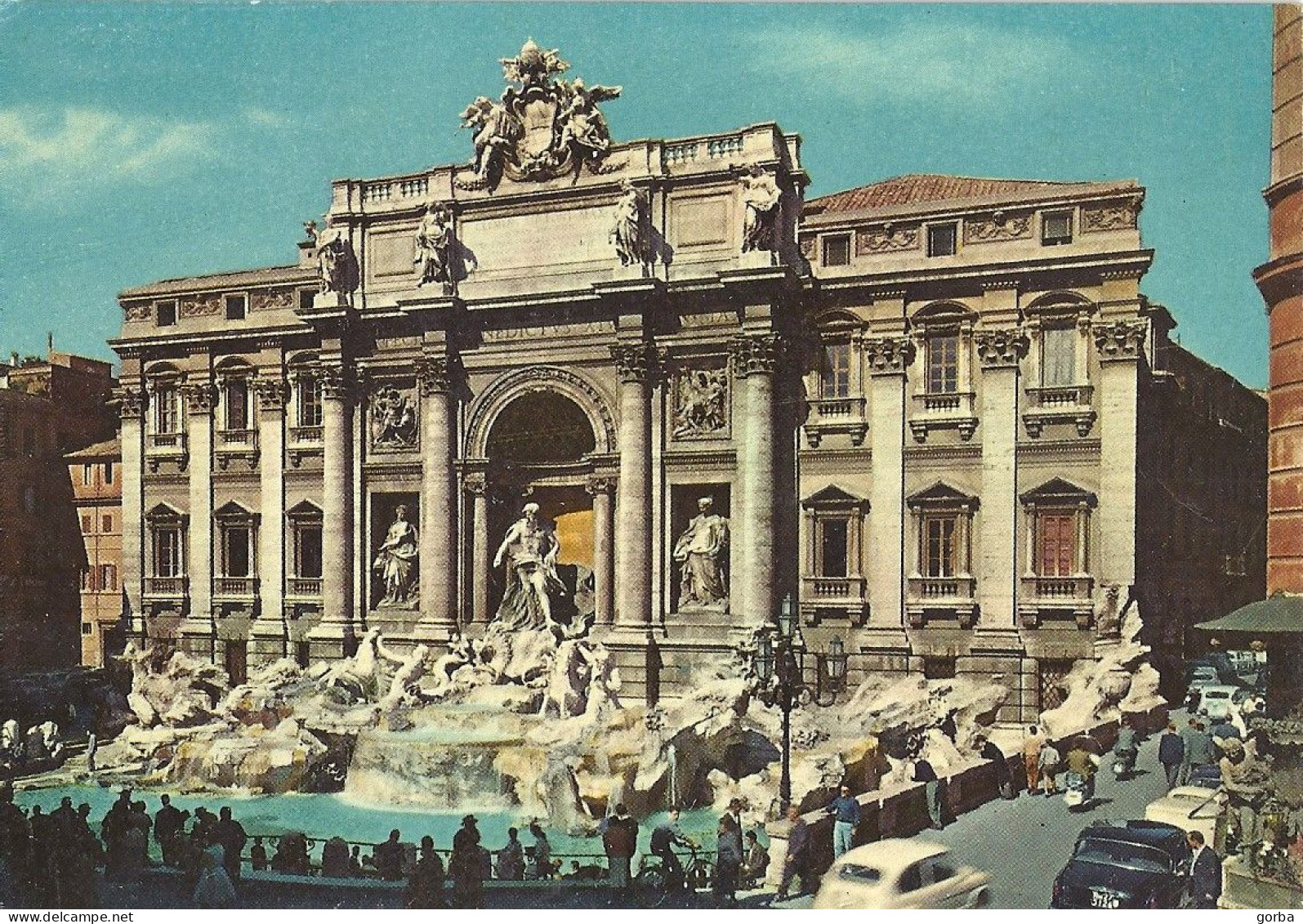 *CPM - ITALIE - LATIUM - ROME - La Fontaine De Trévi - Fontana Di Trevi