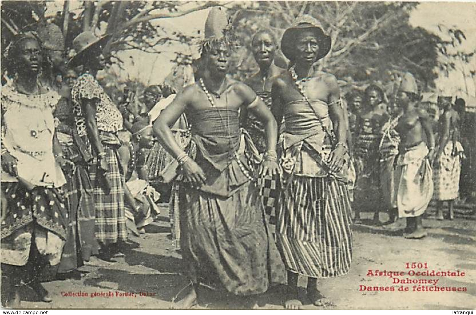 Pays Div-ref EE660-afrique Occidentale -dahomey -danses De Feticheuses - Collection Generale Fortier   - - Dahome