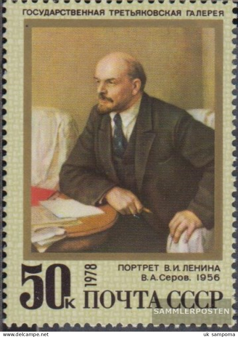 Soviet Union 4720 (complete Issue) Unmounted Mint / Never Hinged 1978 Wladimir Lenin - Ungebraucht