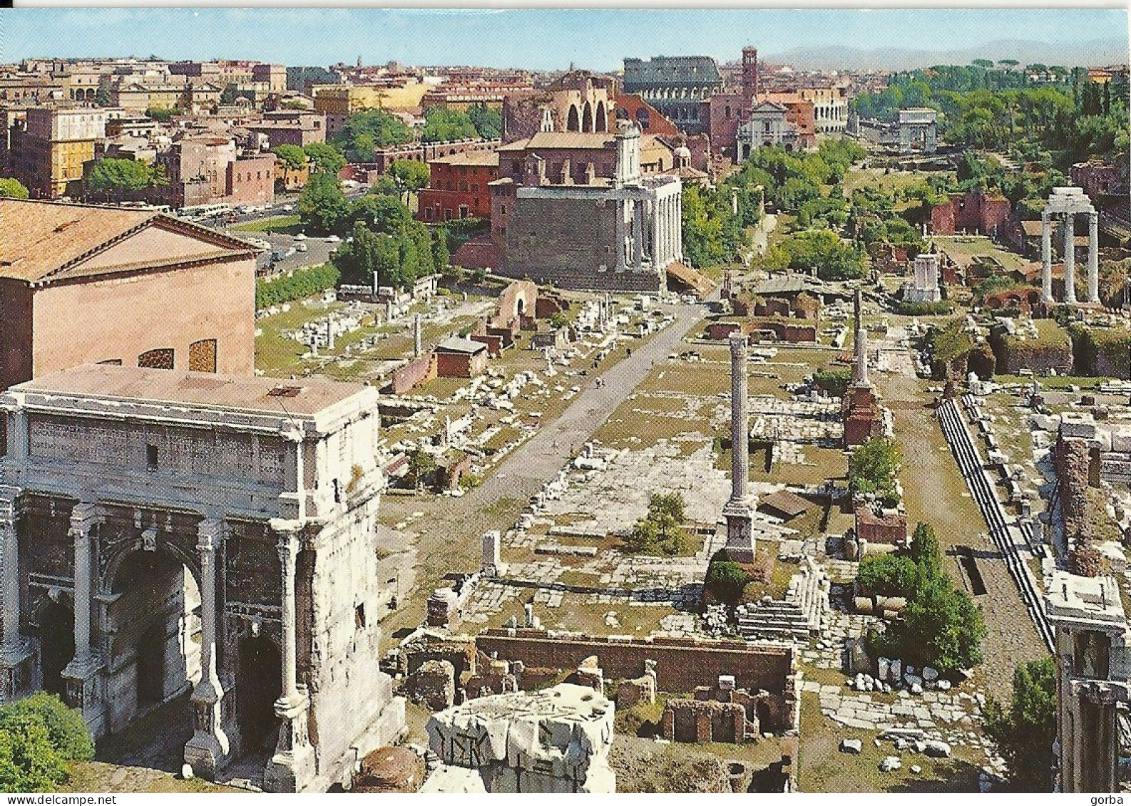 *CPM - ITALIE - LATIUM - ROME - Forum Romain - 14 - Andere Monumente & Gebäude