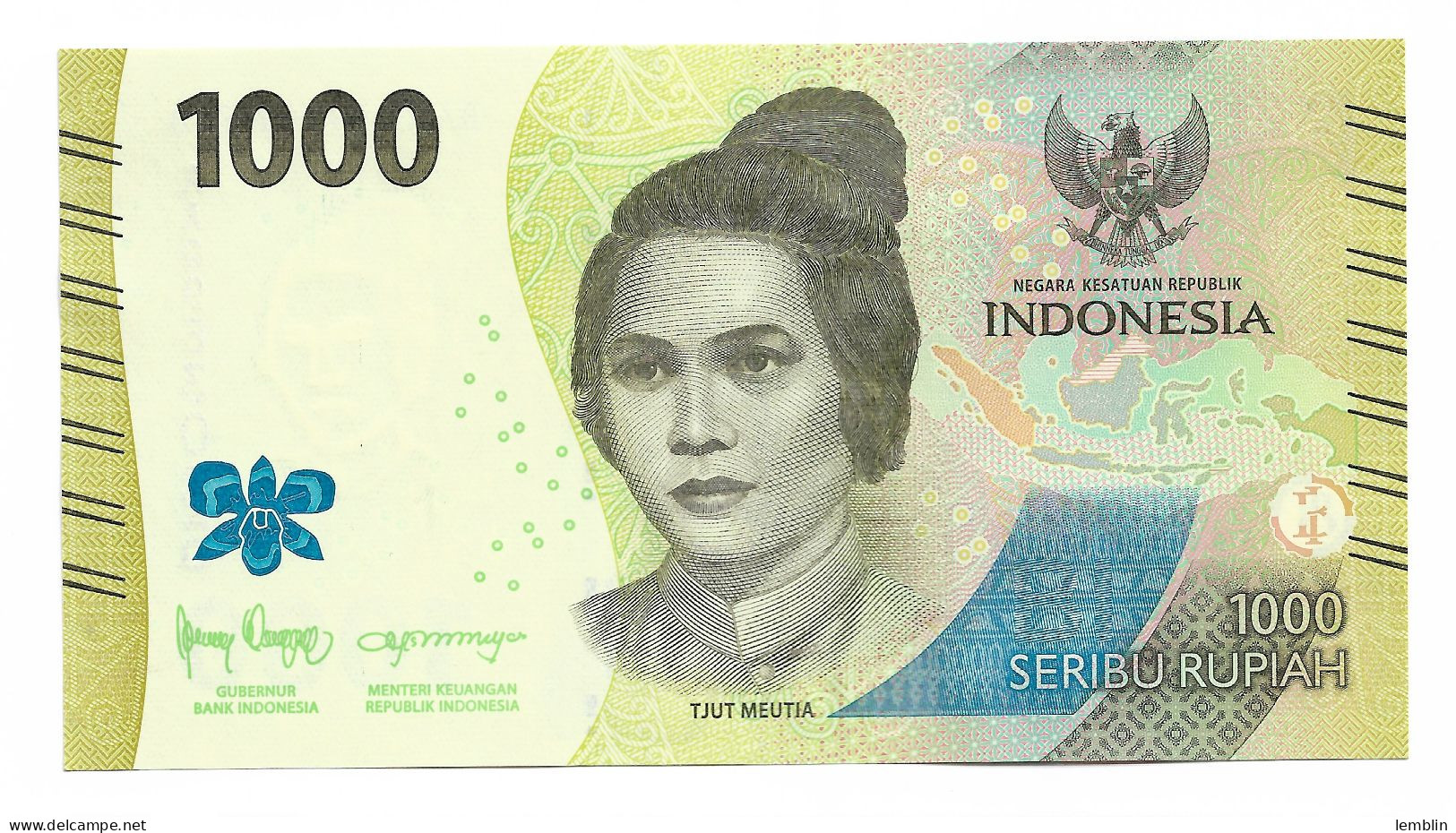 INDONESIE - 1.000 ROUPIES 2022 - Indonesia