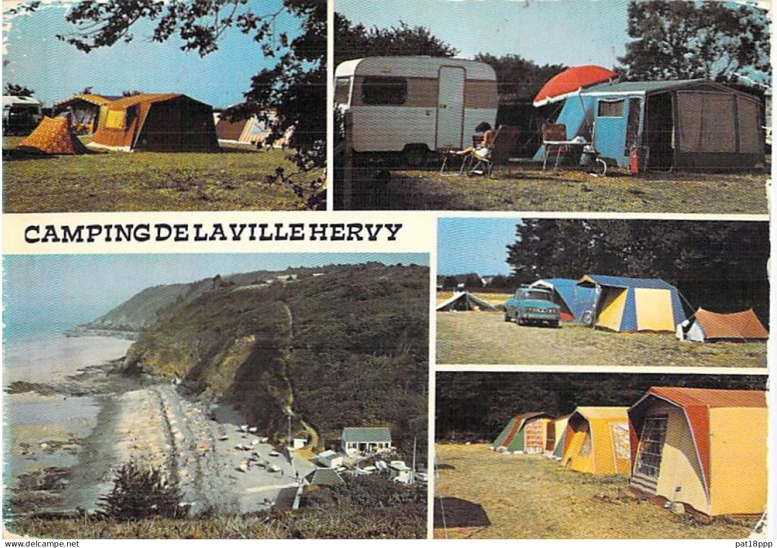 FRANCE - Lot de 20 CPSM-CPM : CARAVANING (Camping) Grand Format - Caravanes - ( 0.20 € par carte)