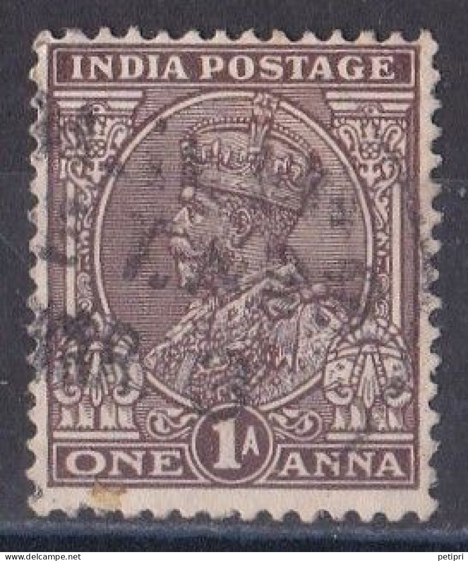 Inde Anglaise  1911-1935  Roi Georges V   Y&T  N ° 134  Oblitéré - 1911-35 King George V
