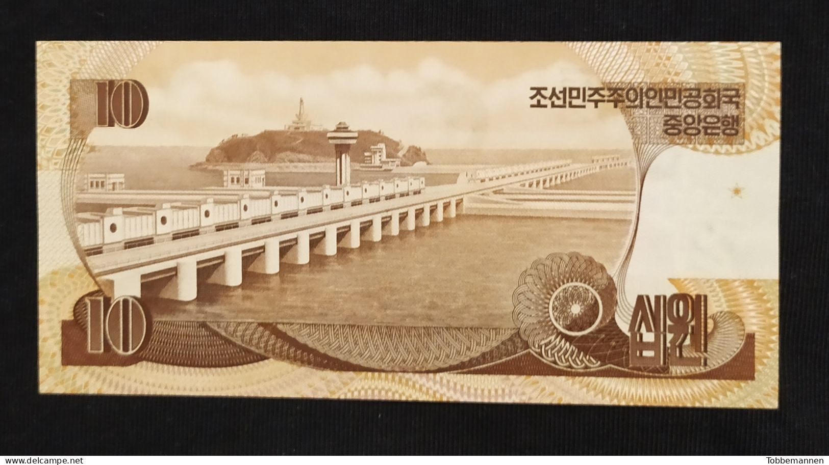 North Korea 10 Won 1992 Specimen UNC - Corée Du Nord