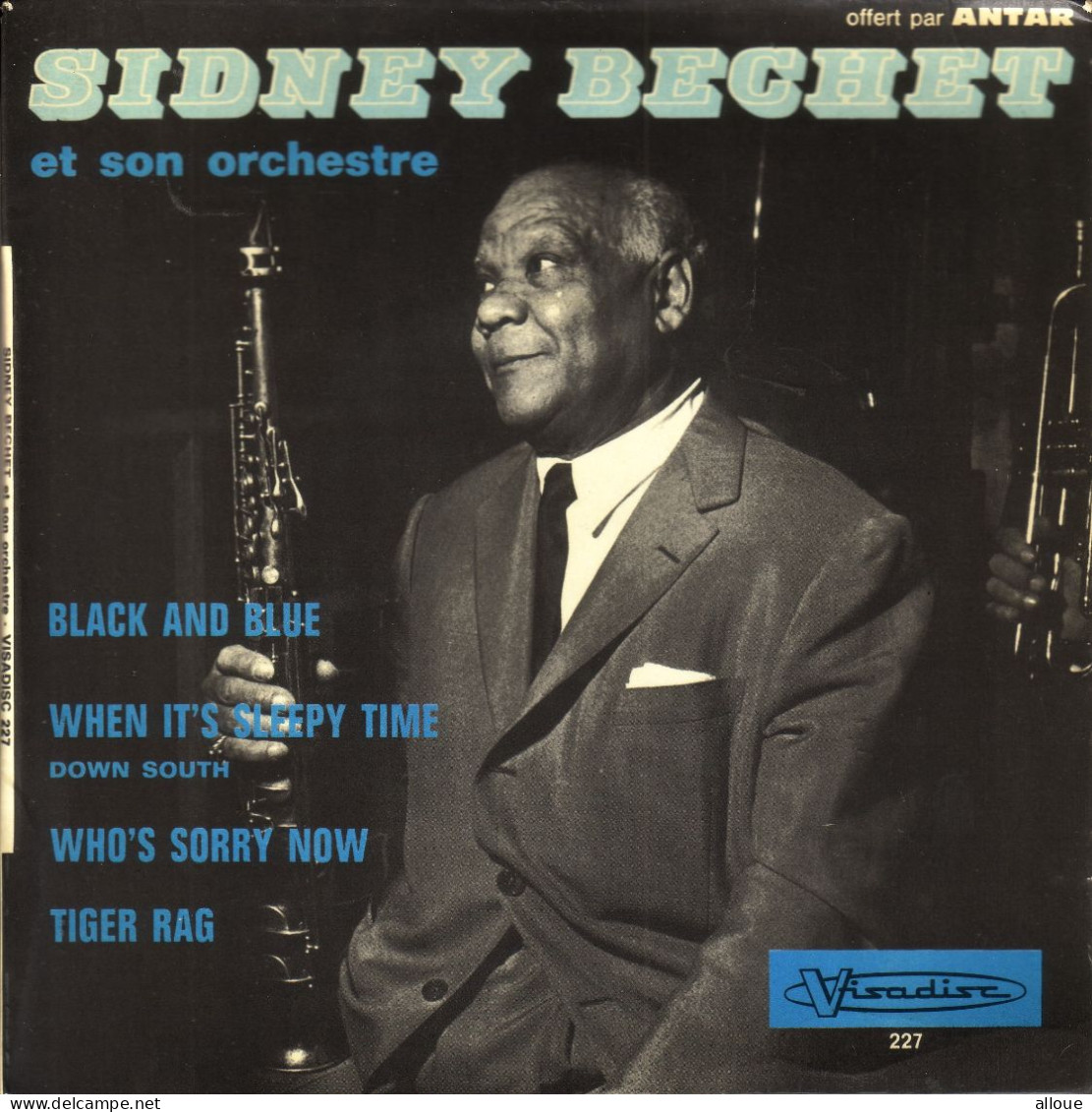 SIDNEY BECHET - FR EP - BLACK AND BLUE + 3 - Jazz