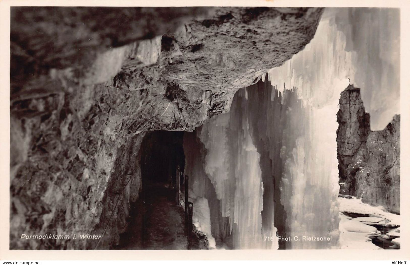 Garmisch-Partenkirchen - Partnachklamm Im Winter - Garmisch-Partenkirchen